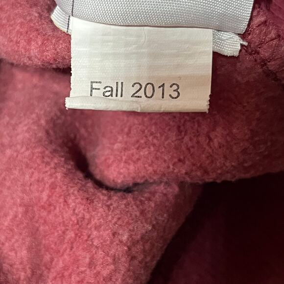 Carhartt Jacket Terra Cotta Pink Mock Neck Zip Sweat Comfy Casual Fall Knit M - Picture 8 of 10